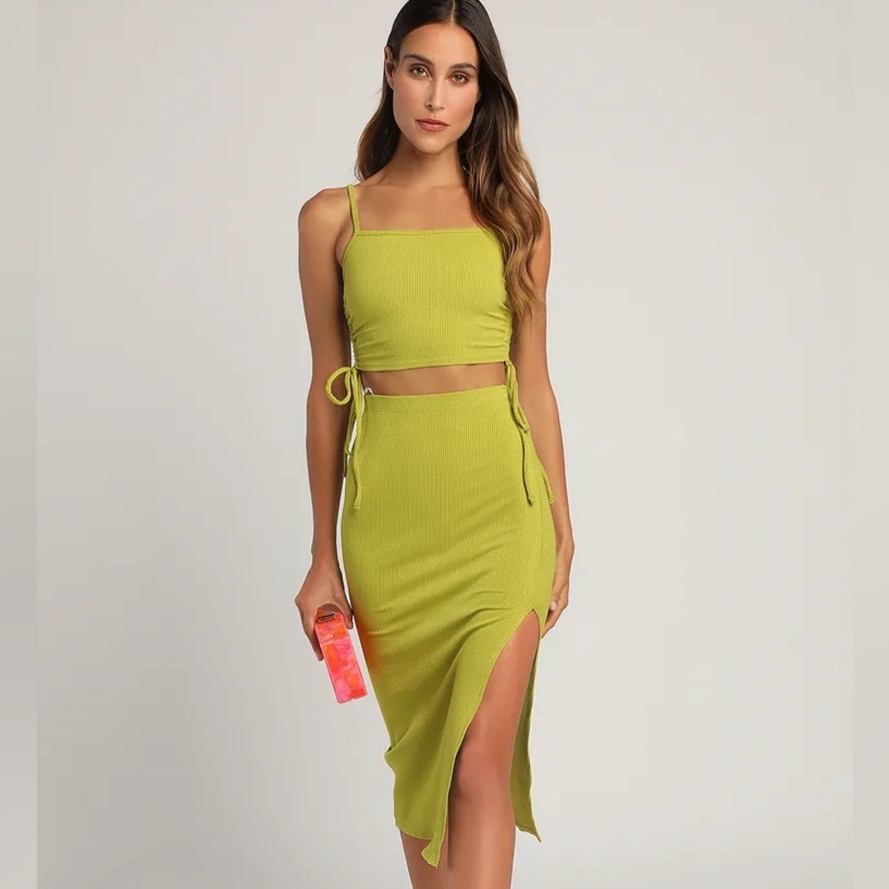 Lulus lime green set